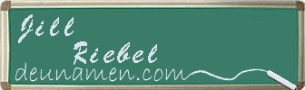Jill Riebel Visitenkarte